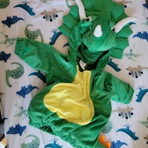 Baby Triceratops Dinosaur Pullover Costume 6-12 month